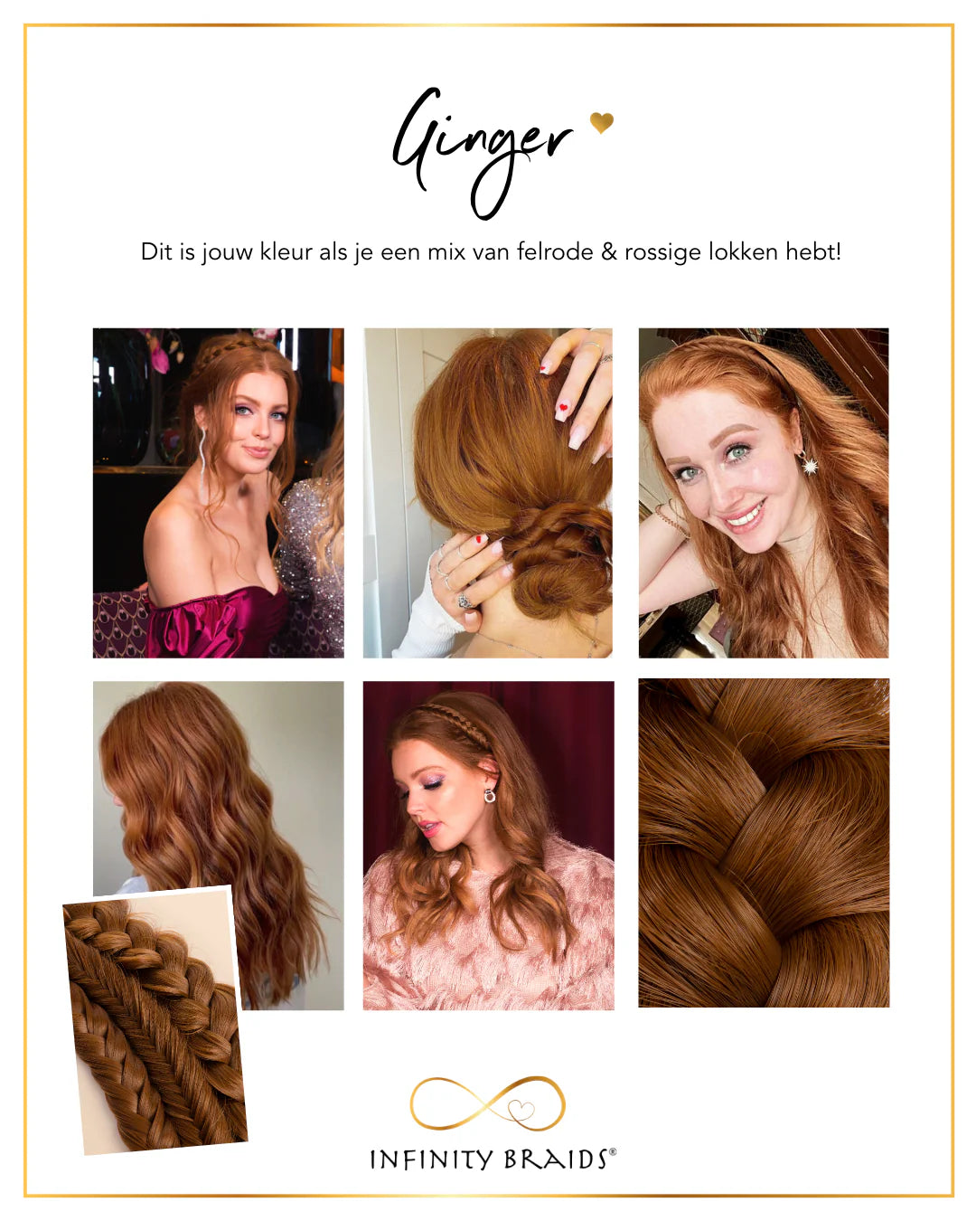 Infinity Braids Viènne Ginger