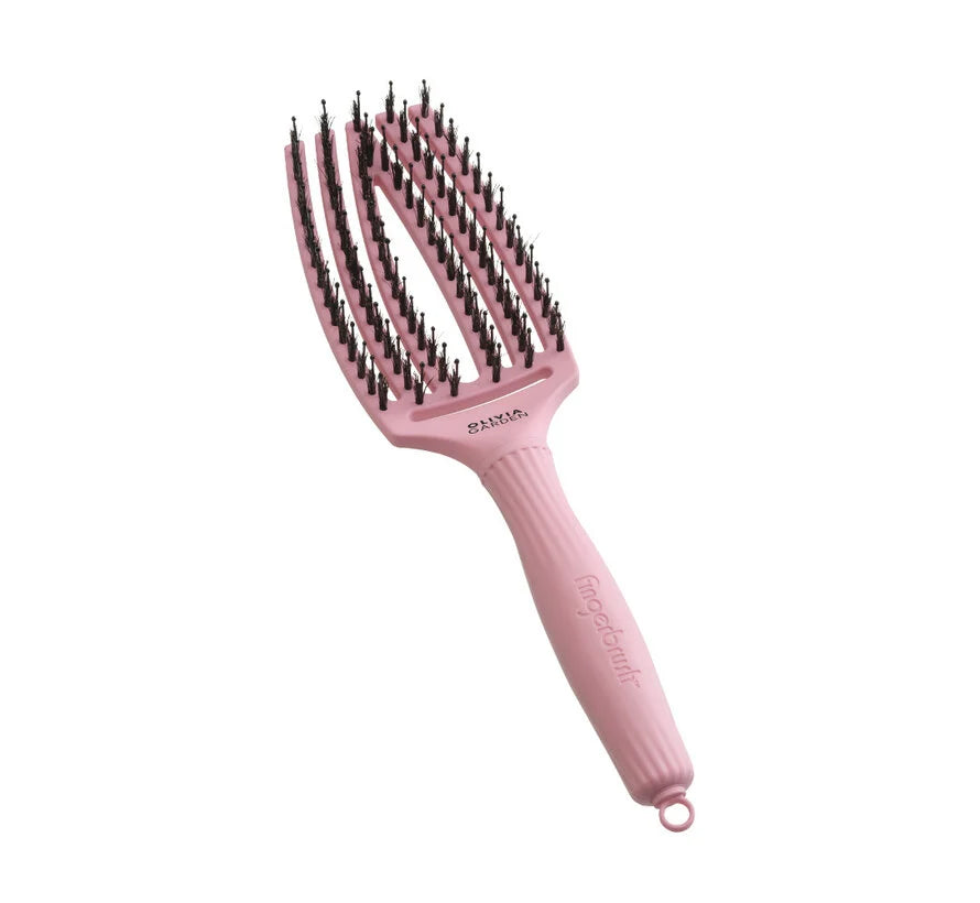 Olivia Garden Fingerbrush Boar & Nylon Think Pink 2024