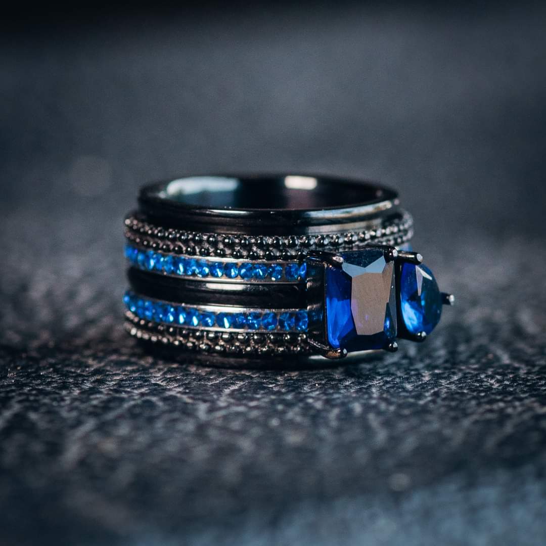 iXXXi Jewelry Vulring Romance Capri blue Blue