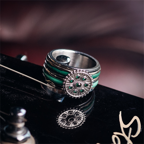 iXXXi Jewelry Vulring Smooth Dark Green