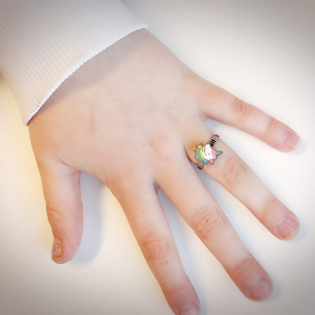 Kidz Unicorn Star Shiny Steel