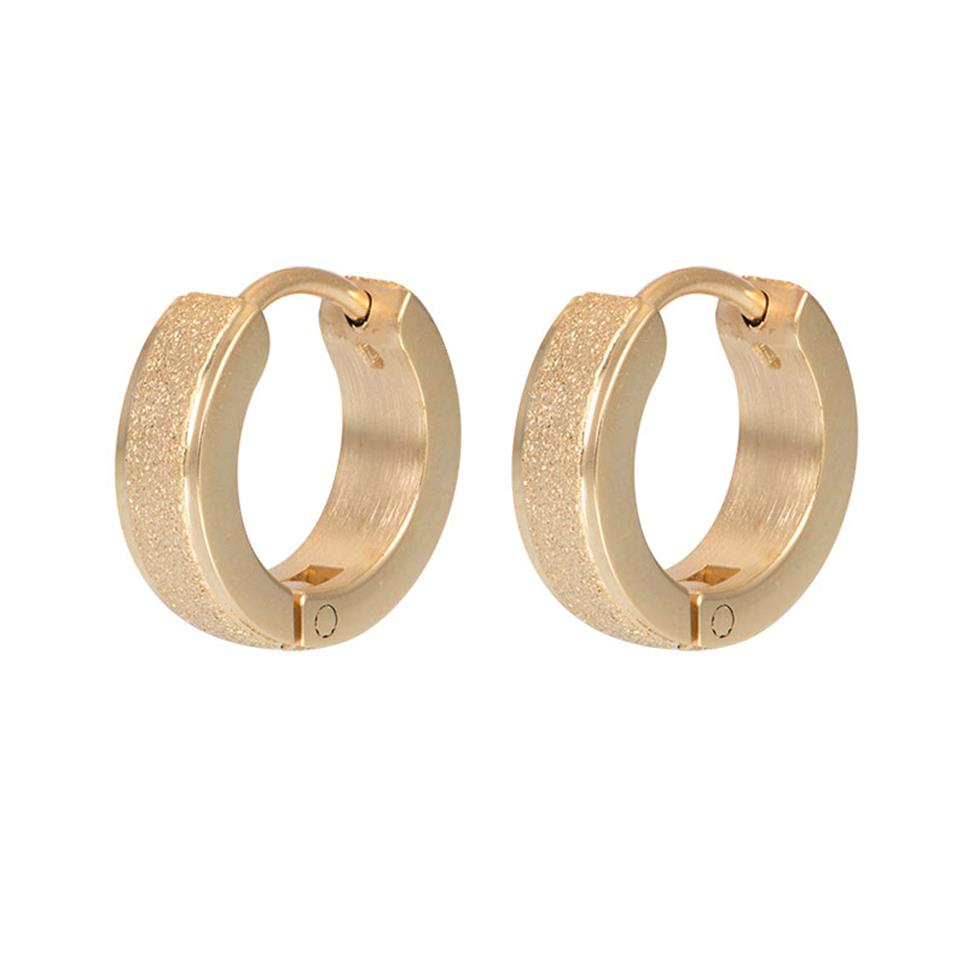 iXXXi Jewelry Ear Studs Sandblasted