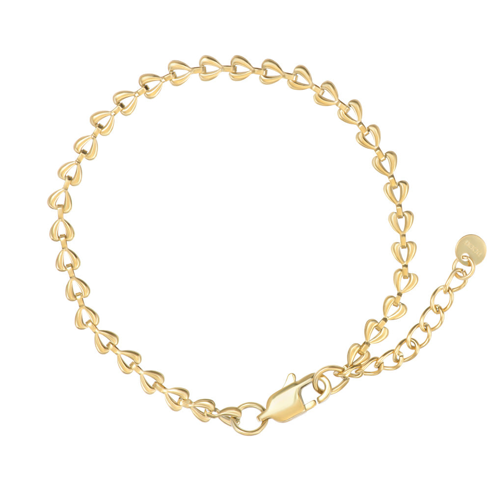 iXXXi Jewelry Bracelet Chained Hearts