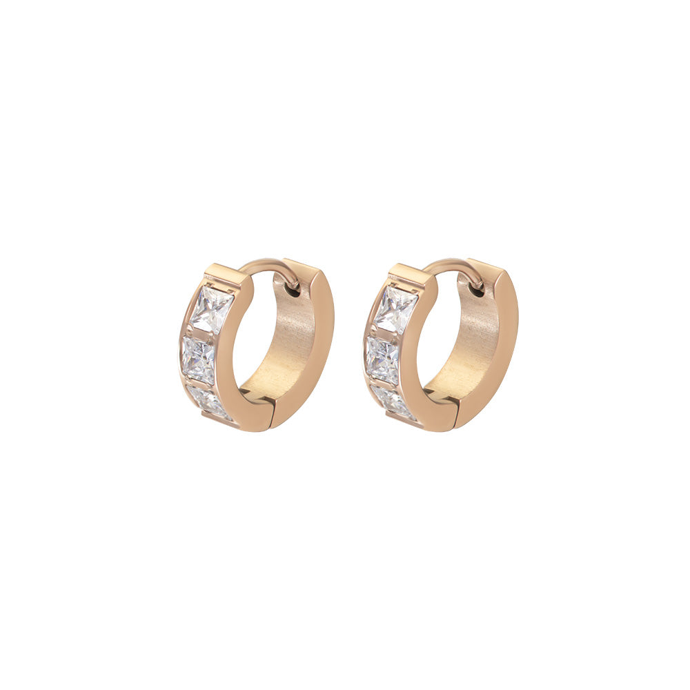 iXXXi Jewelry Ear stud Brillia White