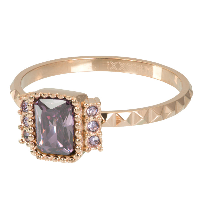 Fame Classic Miracle Tanzanite Ring Set Rosé-Gold/Tanzanite