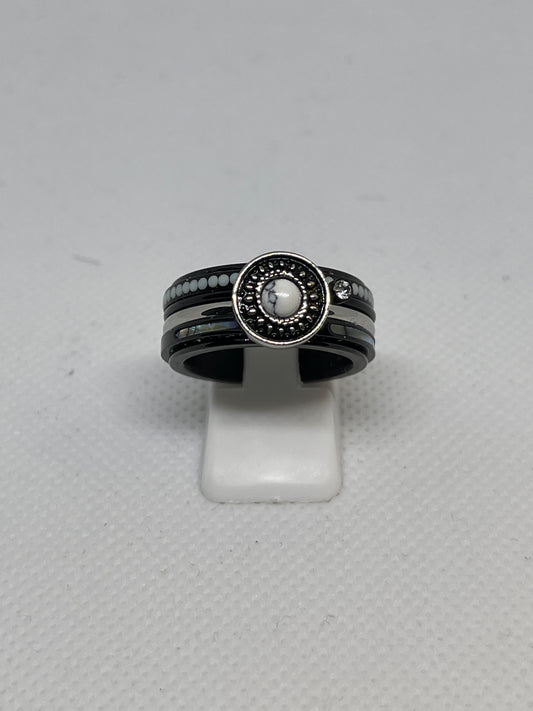 Samengestelde iXXXi ring Vintage White