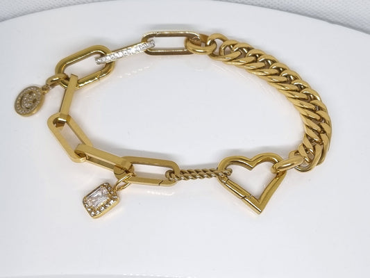 Samengestelde iXXXi Connect Bracelet Nance Goud