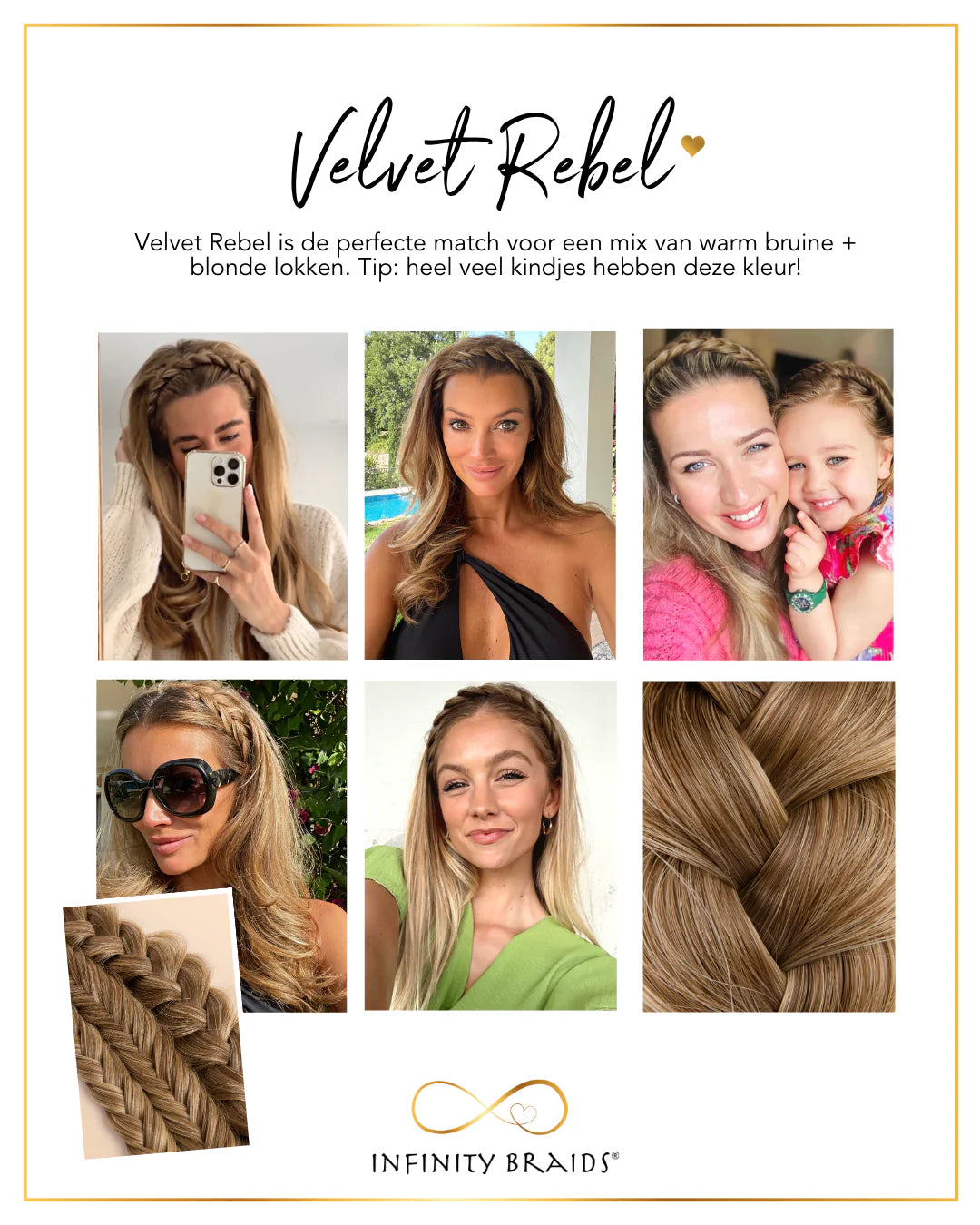 Infinity Braids Viènne Velvet Rebel