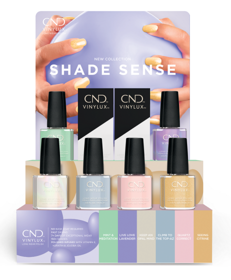 Cnd Vinylux Shade Sence Spring Collection 2023