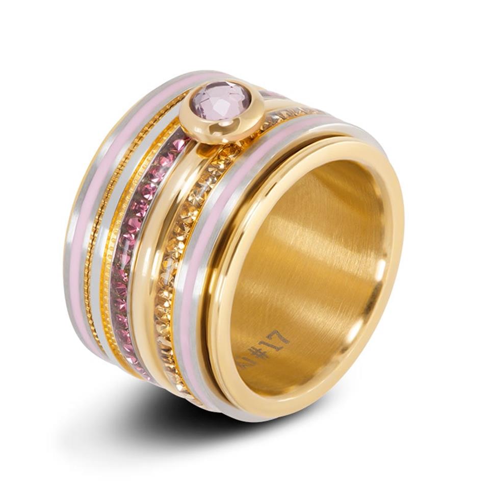 iXXXi Jewelry Vulring 6mm 1 Zirconia Pink 2mm