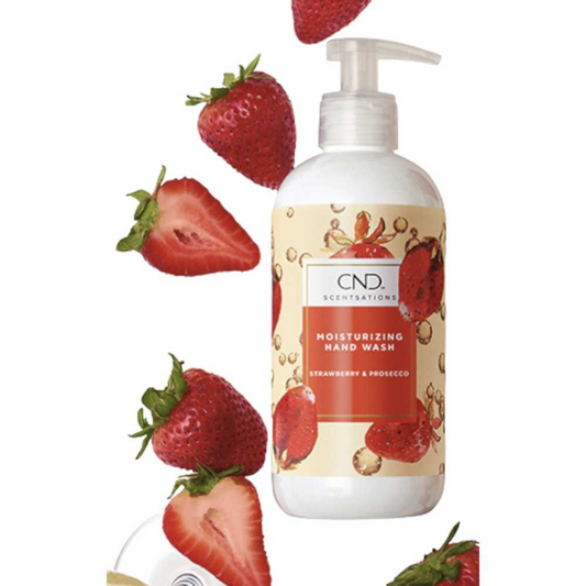 CND Scentsations Hand Wash Strawberry & Prosecco 390ml