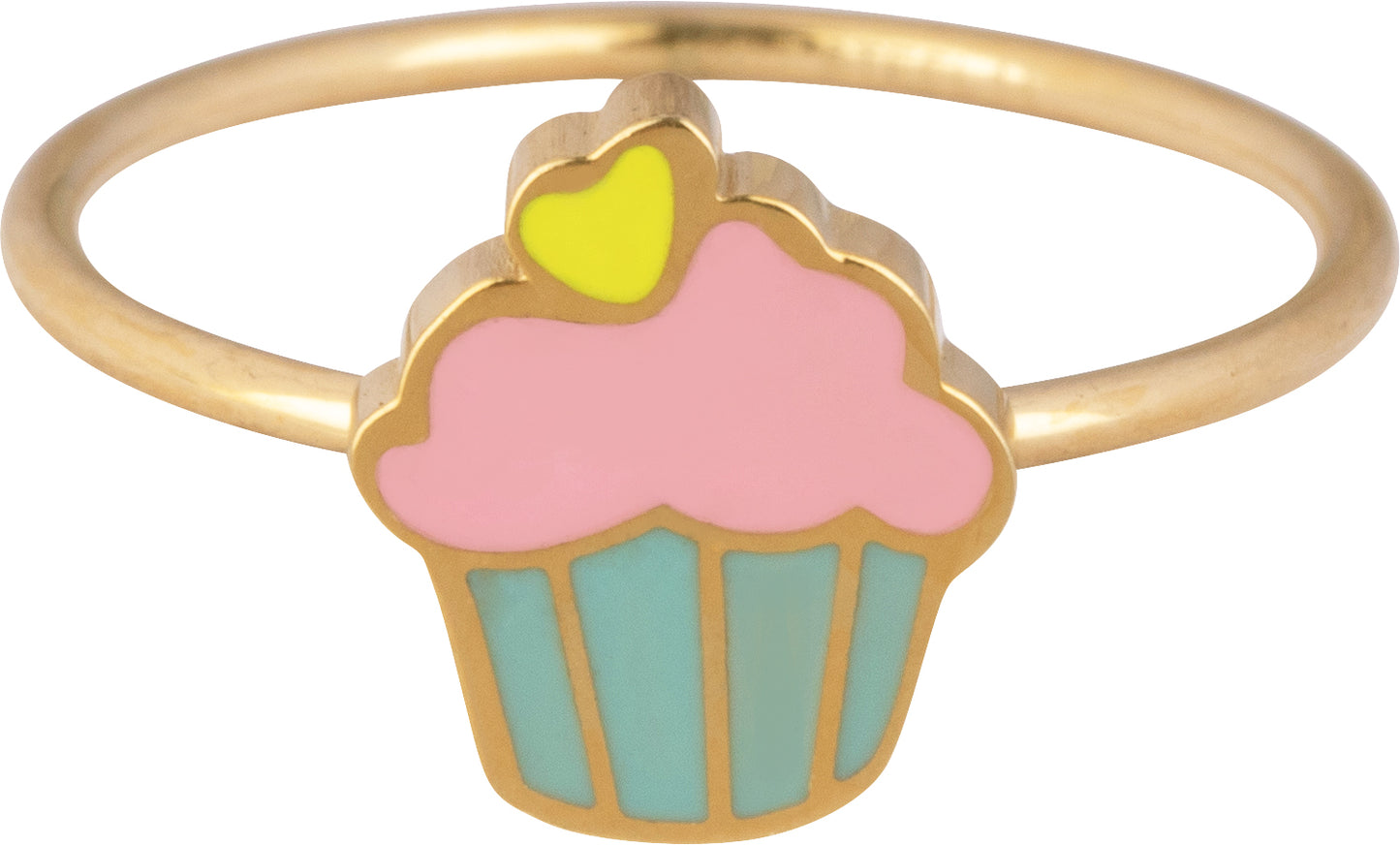 KR110-Muffin-Goud-staal-kinderring