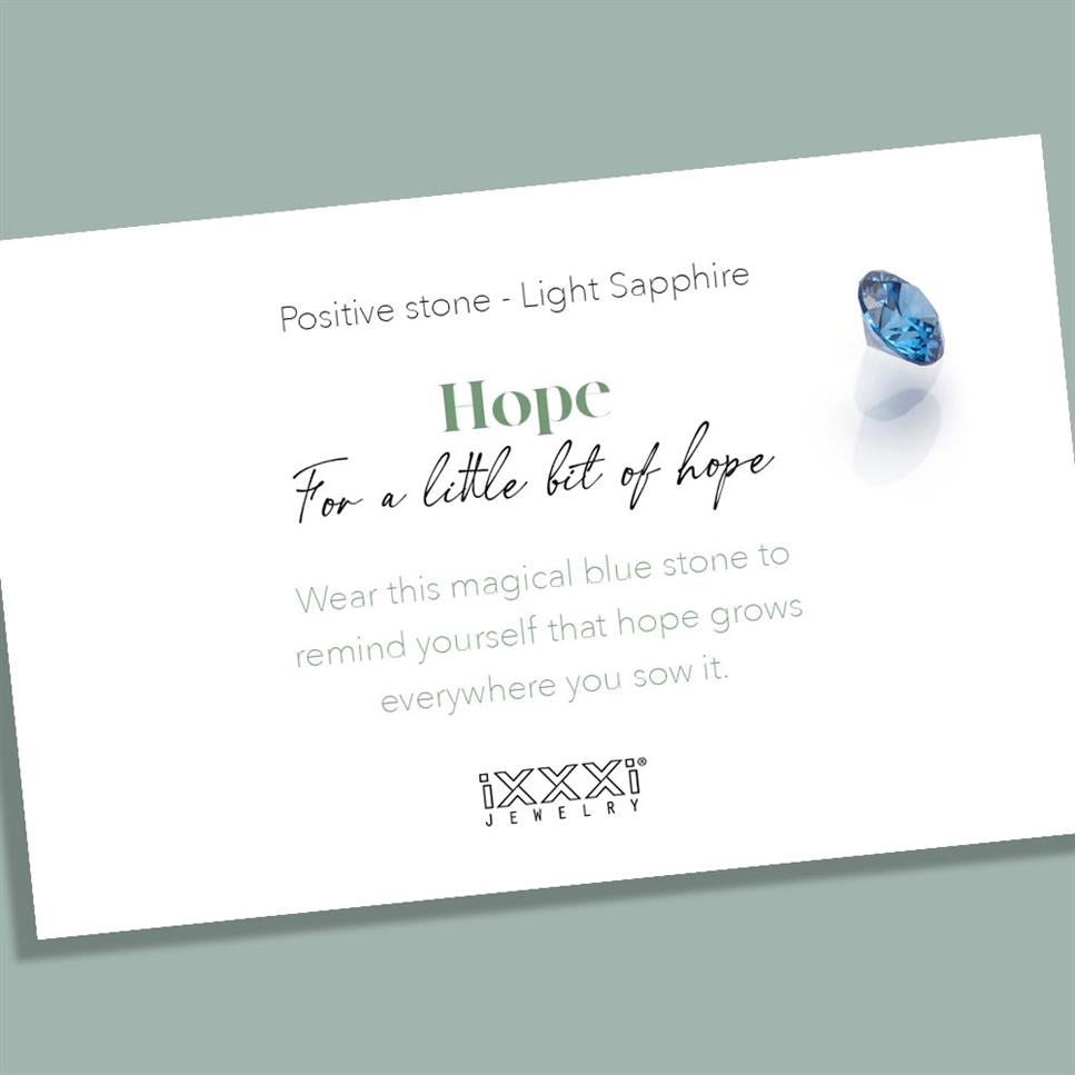 iXXXi Jewelry Creartive Light Sapphire - Hope