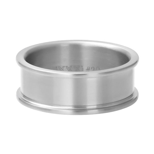 iXXXi Men Base ring Zilver 8 mm