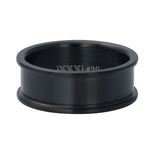 iXXXi Men Base ring Zwart 8 mm